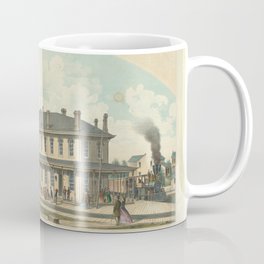 Sourbeck house Alliance, Ohio - Aug. Hani, Lith. St. Clair St. Pittsburgh., Vintage Print Coffee Mug