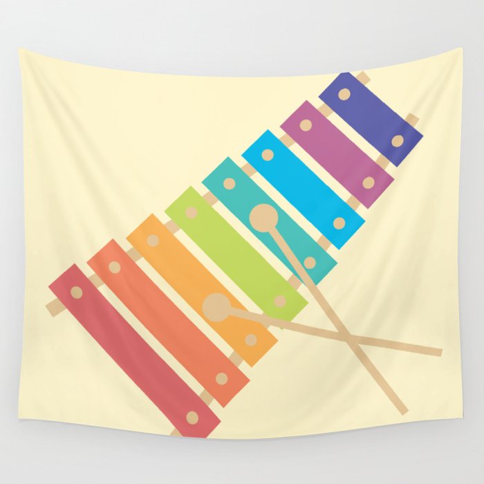 #70 Xylophone Wall Tapestry