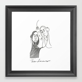 The Lovers Framed Art Print