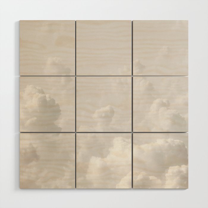 Clouds in the Sky Wood Wall Art
