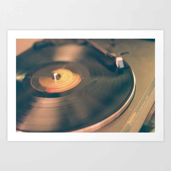 Vinyl Art Print by Drew Albinson Society6