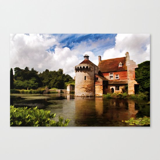 Scotney Castle Canvas Print