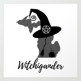 Witchigander Art Print