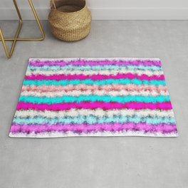 Colored clouds Rug