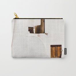 Greece City Print I Carry-All Pouch