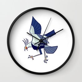 SECRETARY BIRD Wall Clock