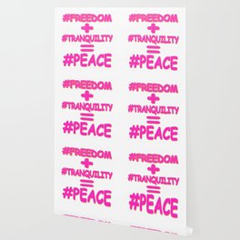 "PEACE EQUATION" Cute Design. Buy Now Wallpaper