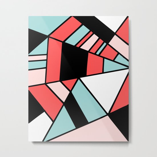 Abstract #451 Metal Print