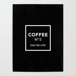 Black Coffee No5 Poster