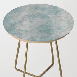 Elegant blue grey bent paper Side Table