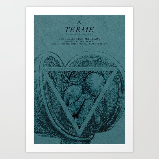 A Terme - MINIMALIST POSTER Art Print