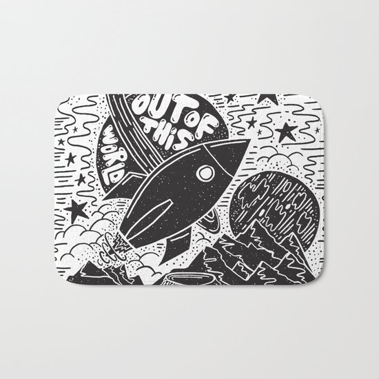 Out of this world Bath Mat