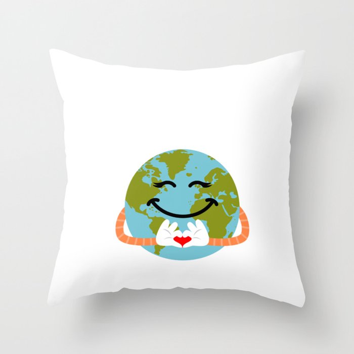 No Planet B Earth Day Throw Pillow By Merchmojo Society6