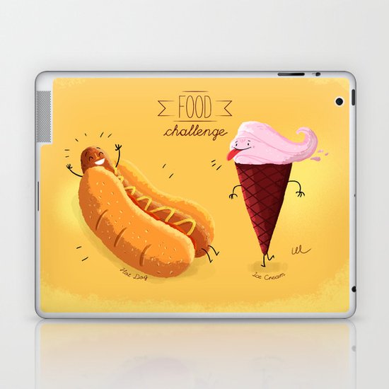 Food Challenge Laptop & iPad Skin