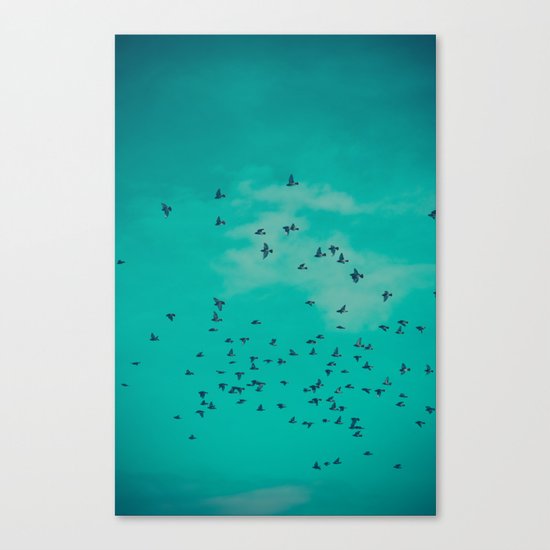 On The Wing Canvas Print