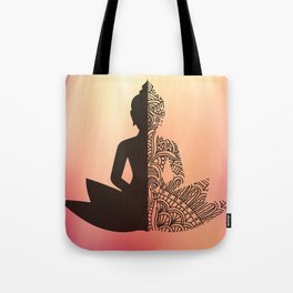 Luminous Buddha Tote Bag