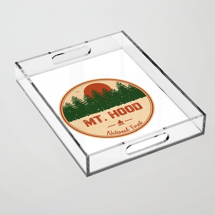 Mt. Hood National Forest Acrylic Tray