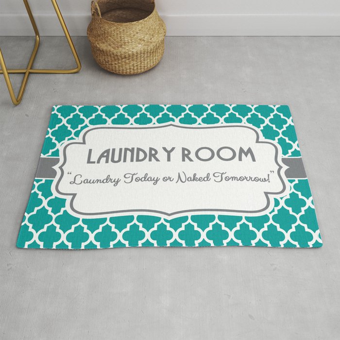 Laundry Room Humor Rug By Hhprint Society6