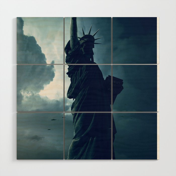 Statue of Liberty 2056 Wood Wall Art