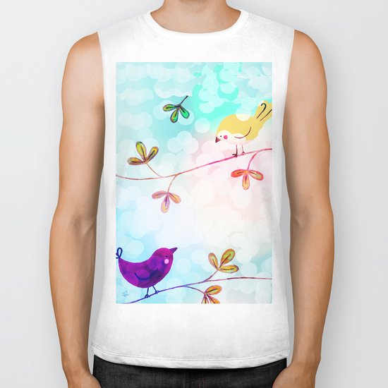 Sweet Tweets 2 Biker Tank