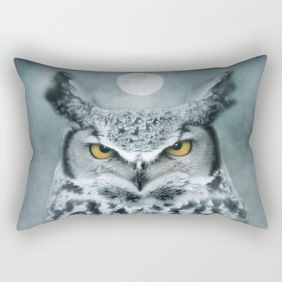By the light of the Moon... Rectangular Pillow