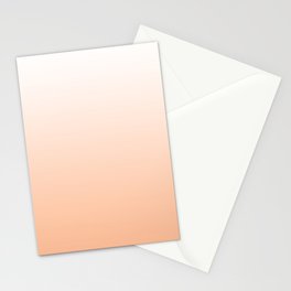 Peach Ombre Stationery Cards