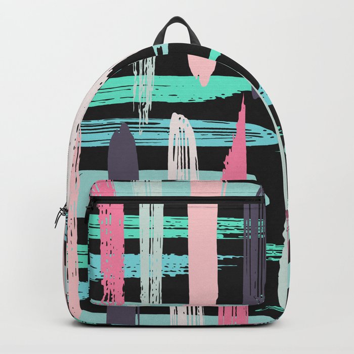 black girly backpack