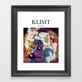 Klimt - The Virgin Framed Art Print