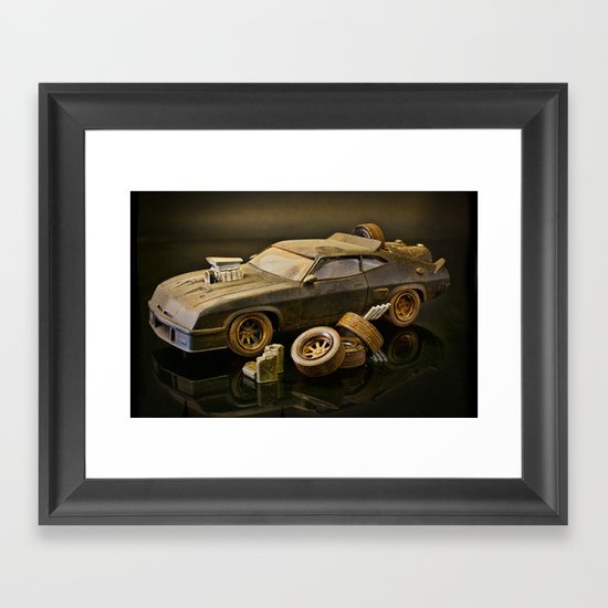 Mad Max Interceptor Framed Art Print