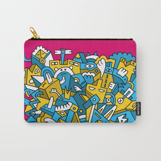 Chewing The Mat Carry-All Pouch