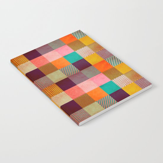 Decorated Pixel Notebook