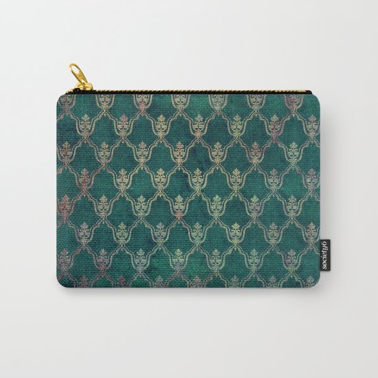 Damask Vintage Pattern 01 Carry-All Pouch