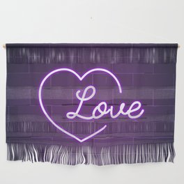 Neon LOVE Sign Wall Hanging