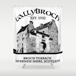 Lallybroch Outlander Shower Curtain