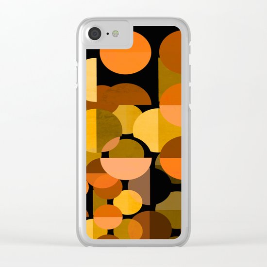 Autumn Woods Clear iPhone Case