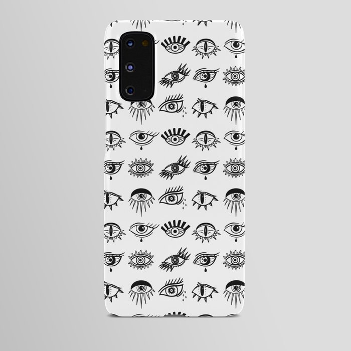 bw eyes Android Case