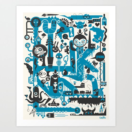 Incognito Art Print
