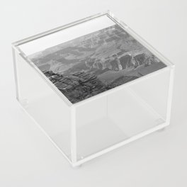 Grand Canyon Black and White Acrylic Box