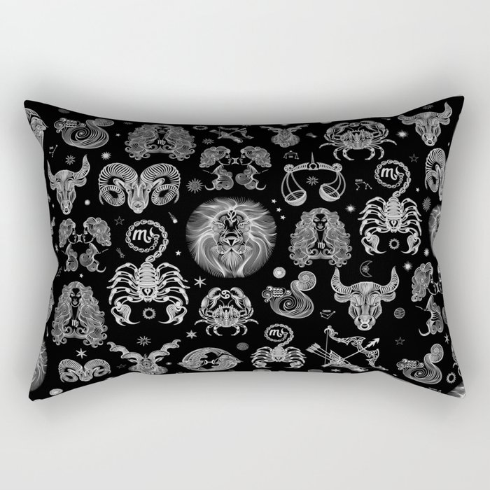 Astrological Rectangular Pillow