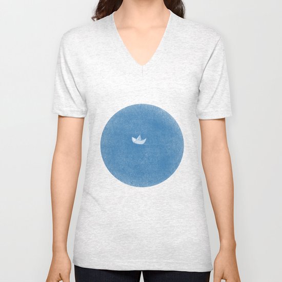 into the sea Unisex V-Neck