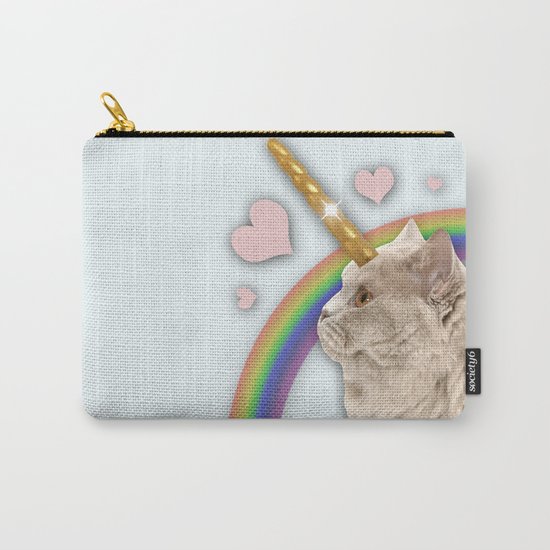 CAT UNICORN Carry-All Pouch