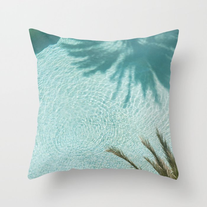 Palm Tree Pool Dream #2 #wall #art #society6 Throw Pillow