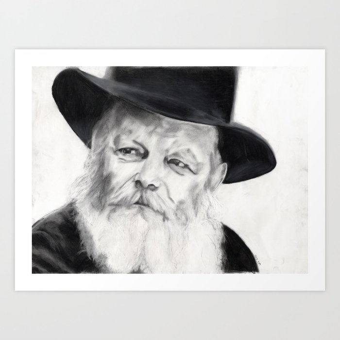 Lubavitcher Rebbe Art Print