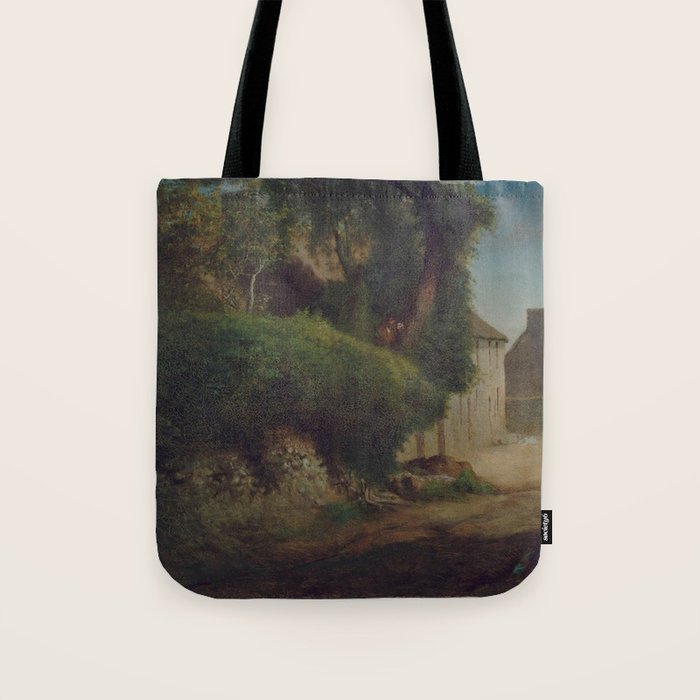 JeanFrançois Millet Millet's Family Home at Gruchy Tote Bag by