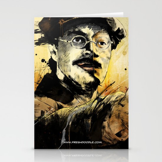 Halk Mask Stationery Cards