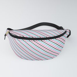 Straight Lines Pattern Fanny Pack