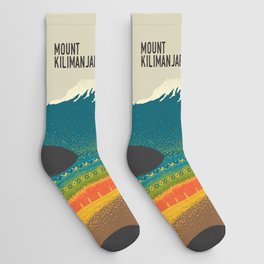 Mount Kilimanjaro Socks