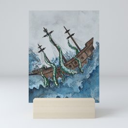 The Kraken Mini Art Print