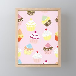 Cupcakes Galore Framed Mini Art Print