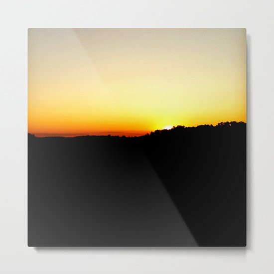 Warm Sunset Metal Print